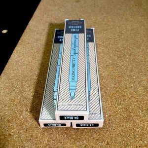 5/$25 
MKING PRETTY Liquid Eyebrow Pen  Black New Sealed Set of 3 Waterproof